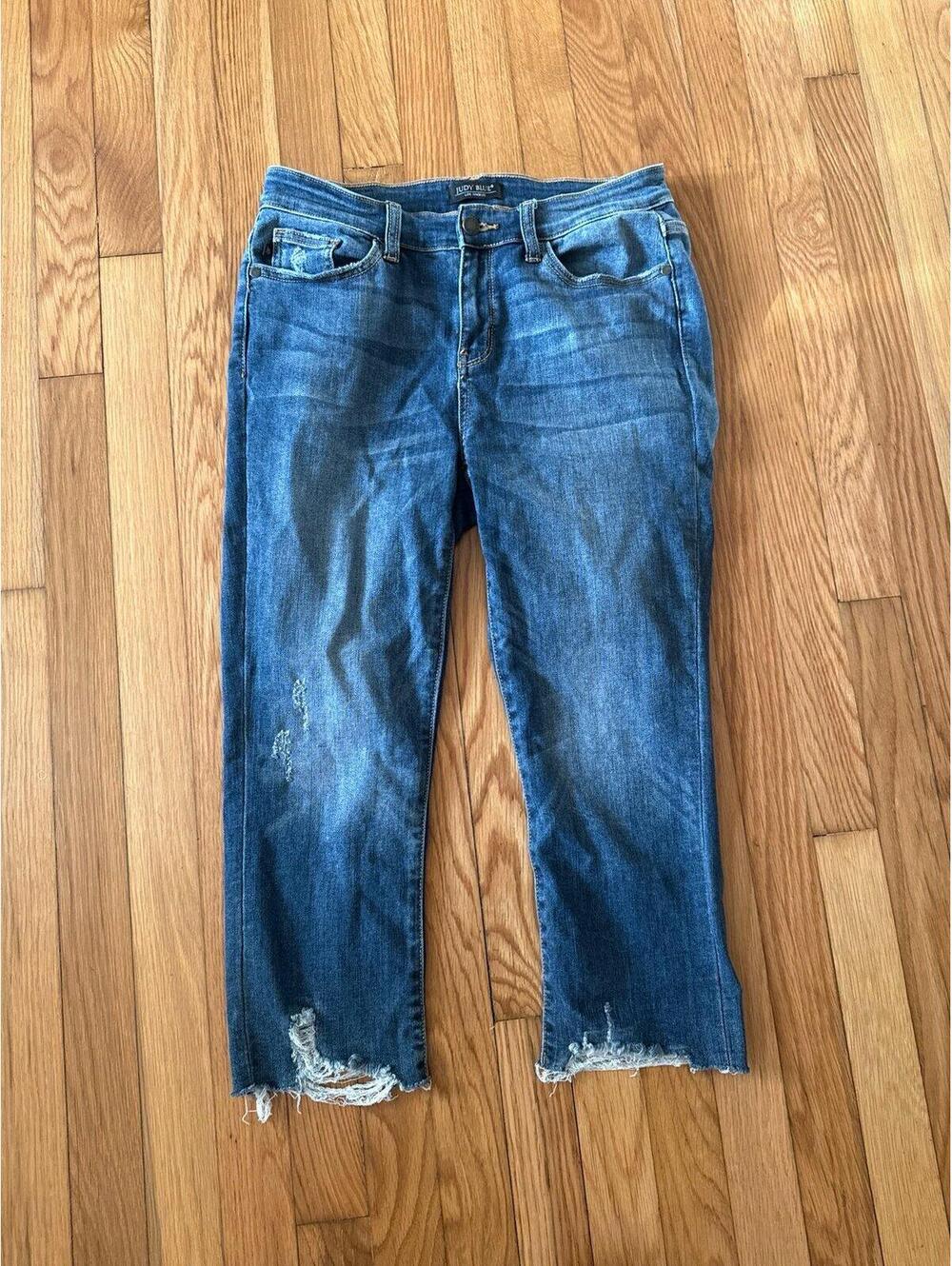 Judy Blue Skinny Fit Capri 9/29 Style JN82250DK
